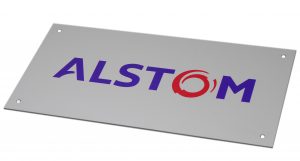 Alstom logótábla